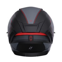 CASQUE INTEGRAL STORMER BLASTER TRON ROUGE