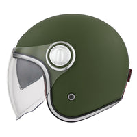 CASQUE JET NOX HERITAGE KAKI MAT