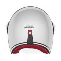 CASQUE JET NOX HERITAGE ARGENT