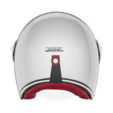 CASQUE JET NOX HERITAGE ARGENT