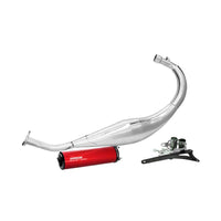 POT ECHAPPEMENT VOCA CHROME BETA 2012-2020 ROUGE - PASSAGE BAS