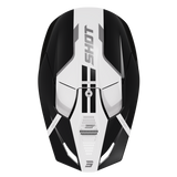 CASQUE CROSS SHOT FURIOUS BOLT NOIR BLANC
