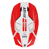 CASQUE CROSS SHOT FURIOUS BOLT ROUGE