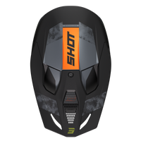 CASQUE CROSS SHOT FURIOUS PATROL NOIR KAKI MAT