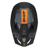 CASQUE CROSS SHOT FURIOUS PATROL NOIR KAKI MAT