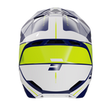 CASQUE CROSS SHOT FURIOUS PEAK BLEU JAUNE FLUO