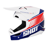 CASQUE CROSS SHOT FURIOUS PEAK BLEU ROUGE