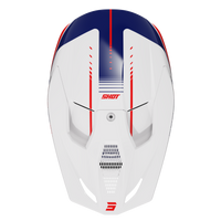 CASQUE CROSS SHOT FURIOUS PEAK BLEU ROUGE