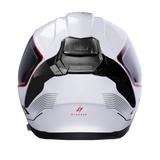 CASQUE INTEGRAL STORMER ZS 1001 TAKEN BLANC/ROUGE