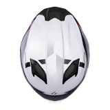 CASQUE INTEGRAL STORMER ZS 1001 TAKEN BLANC/ROUGE