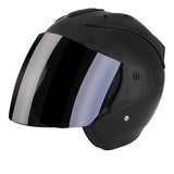 CASQUE JET STORMER SUN EVO NOIR BRILLANT