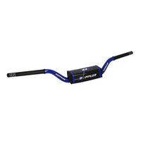 GUIDON DOPPLER SANS BARRE 28.6MM NOIR/BLEU AVEC MOUSSE