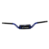 GUIDON DOPPLER SANS BARRE 28.6MM NOIR/BLEU AVEC MOUSSE