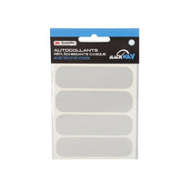 AUTOCOLLANTS REFLECHISSANTS CASQUE BLACKWAY BLANC (X4)