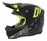 CASQUE CROSS SHOT FURIOUS VENOM JAUNE