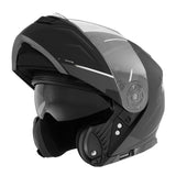 CASQUE MODULABLE NOX 965 SUPRA NOIR BLANC MAT
