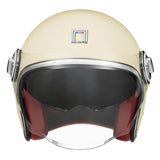 CASQUE JET NOX HERITAGE CREME
