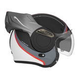 CASQUE MODULABLE NOX STRATOS FIGHTER BLANC MAT