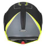 CASQUE MODULABLE NOX STRATOS FIGHTER JAUNE MAT