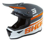 CASQUE CROSS SHOT FURIOUS SHINING GRIS ORANGE