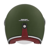 CASQUE JET NOX HERITAGE KAKI MAT