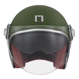 CASQUE JET NOX HERITAGE KAKI MAT