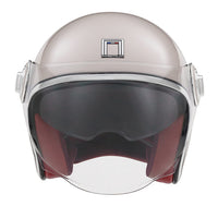 CASQUE JET NOX HERITAGE CHAMPAGNE ROSE