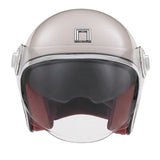 CASQUE JET NOX HERITAGE CHAMPAGNE ROSE