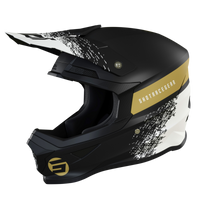 CASQUE CROSS SHOT FURIOUS ROLL NOIR OR MAT