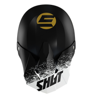 CASQUE CROSS SHOT FURIOUS ROLL NOIR OR MAT