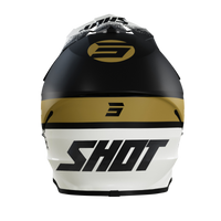 CASQUE CROSS SHOT FURIOUS ROLL NOIR OR MAT