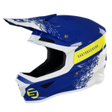 CASQUE CROSS SHOT FURIOUS ROLL NAVY JAUNE
