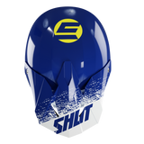 CASQUE CROSS SHOT FURIOUS ROLL NAVY JAUNE