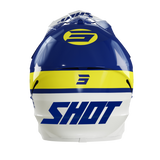 CASQUE CROSS SHOT FURIOUS ROLL NAVY JAUNE