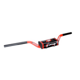 GUIDON DOPPLER SANS BARRE 28.6MM NOIR/ROUGE AVEC MOUSSE