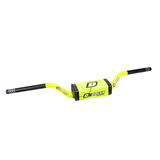 GUIDON DOPPLER SANS BARRE 28.6MM NOIR/JAUNE AVEC MOUSSE