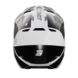 CASQUE CROSS SHOT FURIOUS BOLT NOIR BLANC