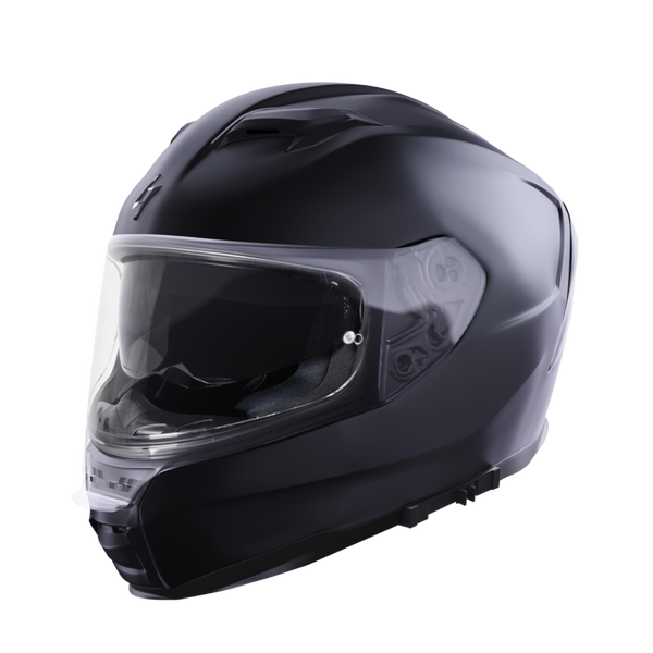 CASQUE INTEGRAL STORMER ZS 1001 SOLID NOIR MAT