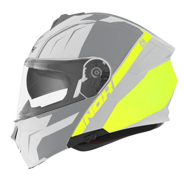 CASQUE MODULABLE NOX 960 SPLIT GRIS JAUNE XL