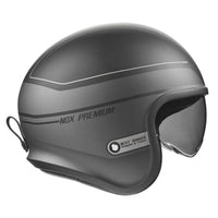 CASQUE JET NOX NEXT SHAKER NOIR TITANIUM MAT