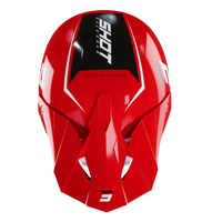 CASQUE CROSS SHOT FURIOUS CHASE ROUGE BLANC