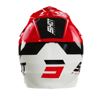 CASQUE CROSS SHOT FURIOUS CHASE ROUGE BLANC