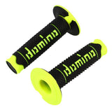 REVETEMENT DOMINO A260 NOIR/JAUNE FLUO 120MM (PAIRE)